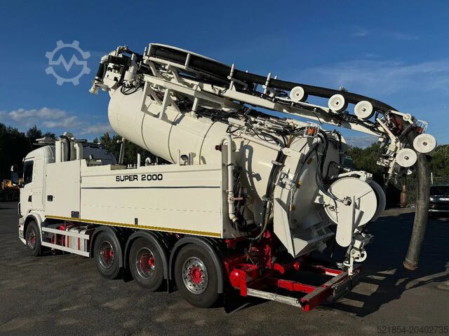 Zuigvoertuig Scania R480 Sewer Jetter + Recycler, Euro 6, Super 200...