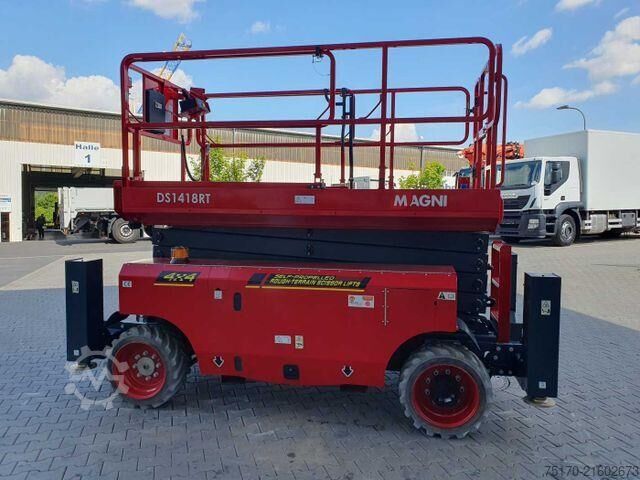 Scissor lift Magni DS1418RT / 2023 / 14,3m / nur 88h!