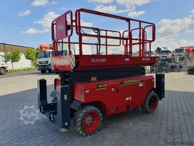 Scissor lift Magni DS1418RT / 2023 / 14,3m / nur 88h!