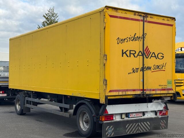 Przyczepa skrzyniowa SAXAS AKD 71-12 Koffer / Portaltüren