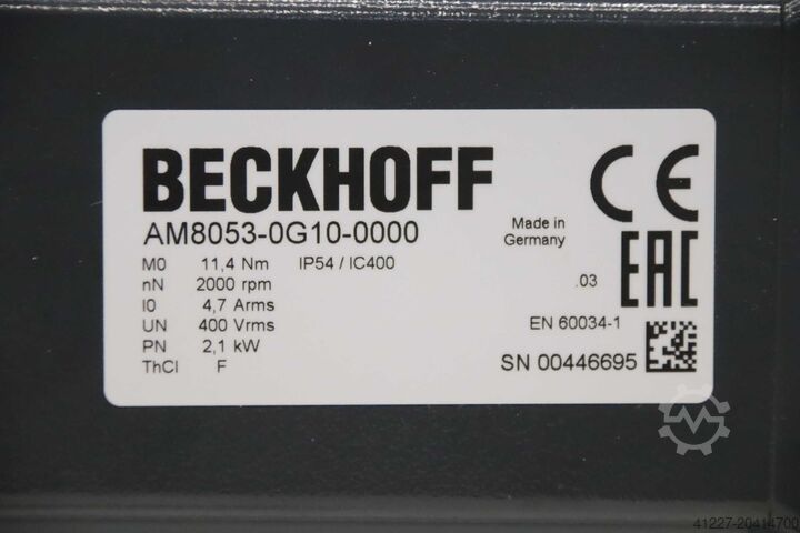 Servo zupčasti motor Beckhoff Wittenstein AM8053-0G10-0000  SP 100S-MC2-50