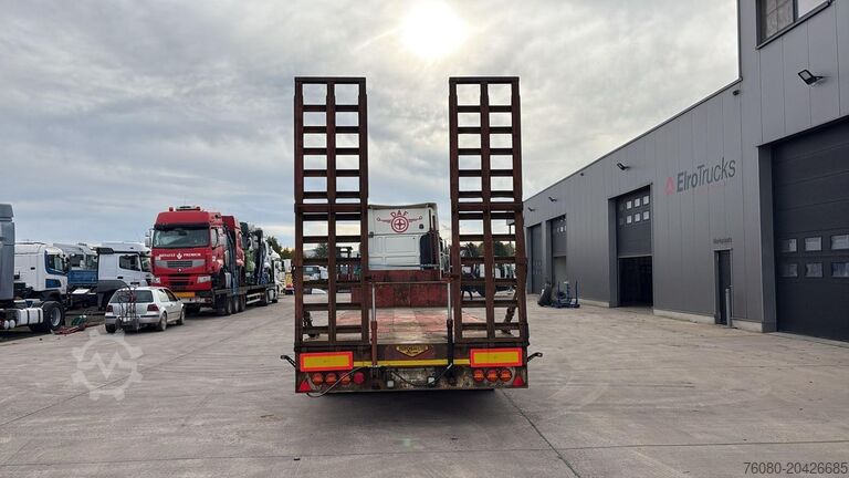 Düşük yükleyici BROSHUIS broshuis (GOOD TIRES / 39 TONS / BELGIAN TRAILER)