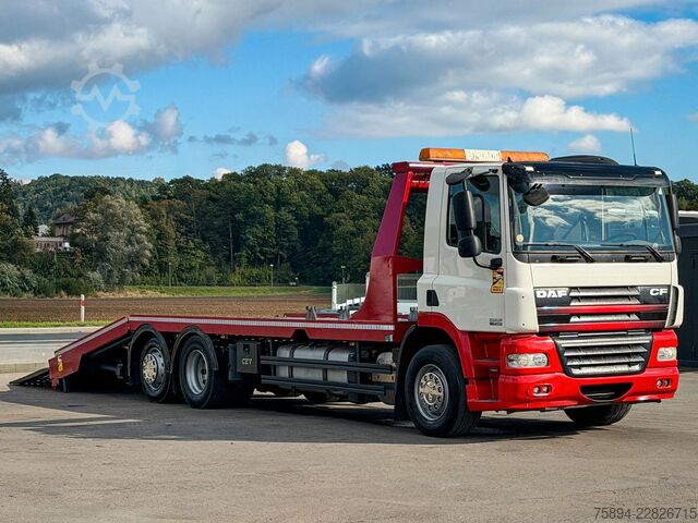 Autotransporter DAF CF 85.410 * Abschleppwagen 9,20 m * 6x2!