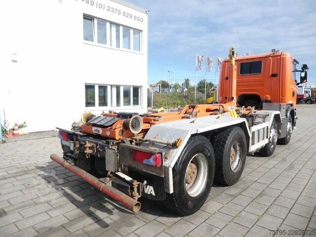 Hákový nosič kontejnerů SCANIA G 410/8x4 Abrollkipper AP Achsen