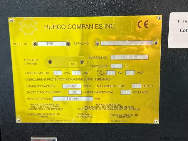 Strung CNC HURCO TM6i
