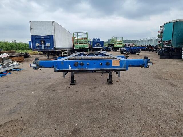 Containervervoer SDC 3 AXLE TANK CONTAINER CHASSIS  20 30 FT ADR 