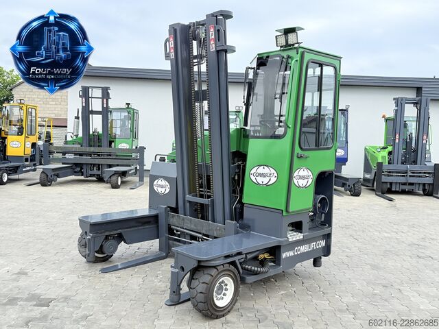 čtyřcestný vysokozdvižný vozík Combilift C4000 GAS DUPLEX 4050MM FULL CABIN