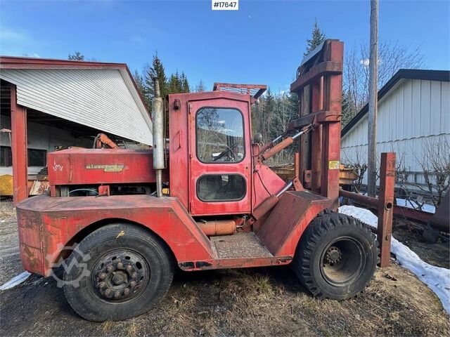 Gaffeltruck  Ålvsereds motvektstruck