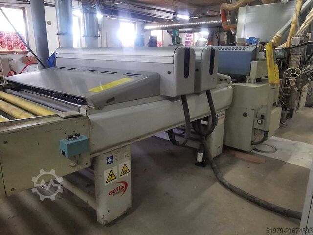 2-lamp UV-drying tunnel oven Cefla UV 2000 M2 TTE 2000