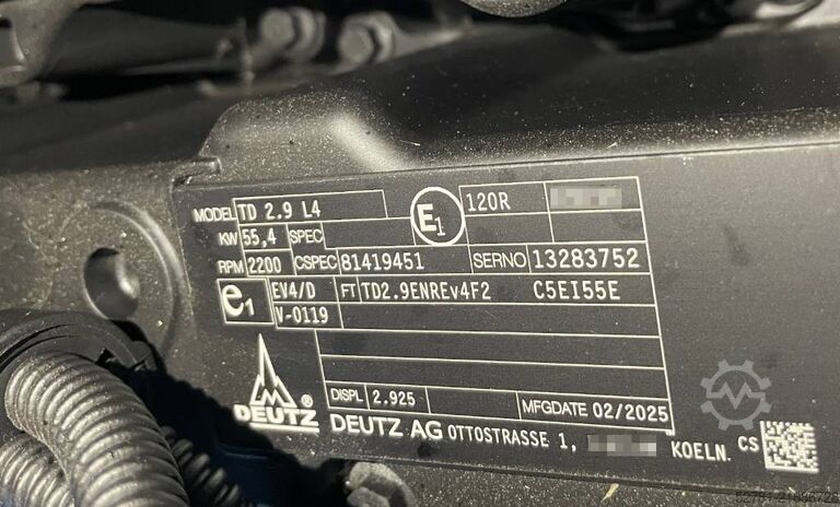 Generator set Deutz TD2.9 L4 - 43 kVA Stage V Genset - DPX-19010
