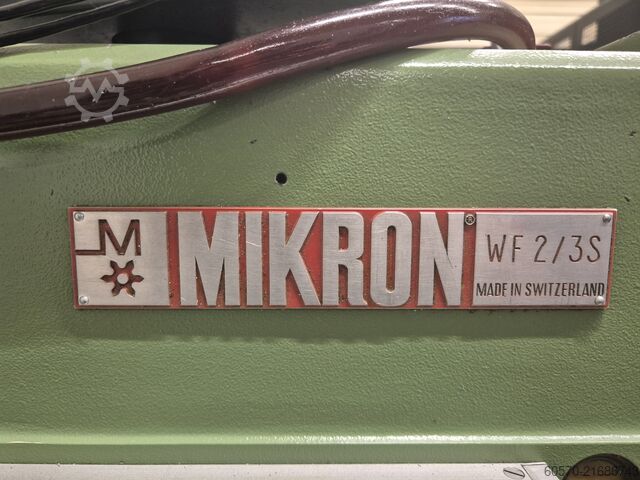 Fresatrice Mikron Type WF 2/3
