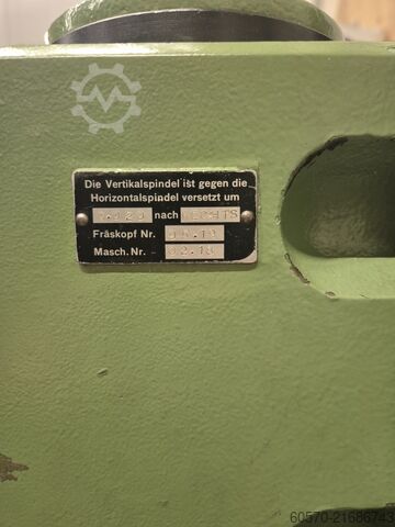 Fresatrice Mikron Type WF 2/3