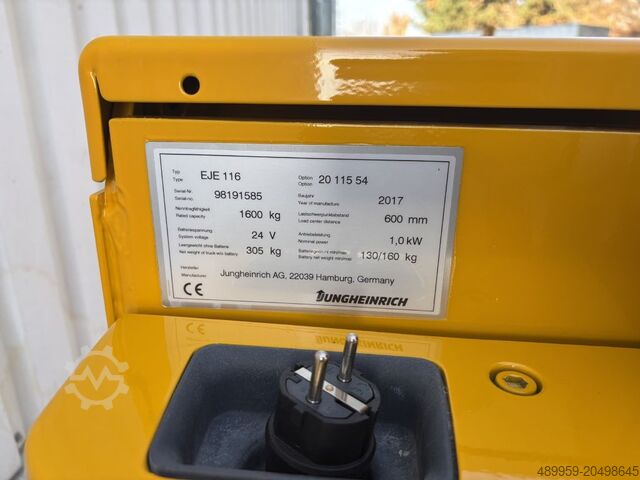 Chariot élévateur à basse altitude Jungheinrich EJE116