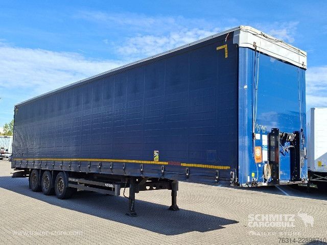 Otvorena poluprikolica sa ceradom Kögel Curtainsider Mega