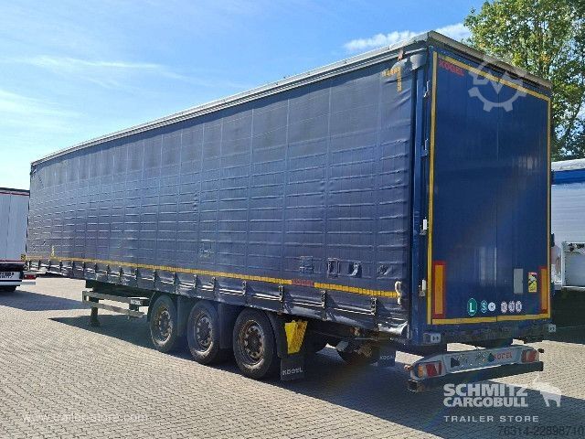 Otvorena poluprikolica sa ceradom Kögel Curtainsider Mega