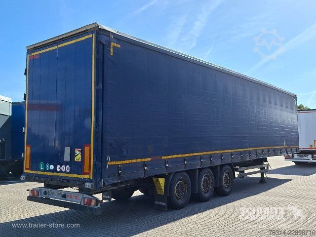 Otvorena poluprikolica sa ceradom Kögel Curtainsider Mega