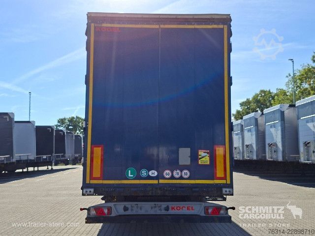 Otvorena poluprikolica sa ceradom Kögel Curtainsider Mega