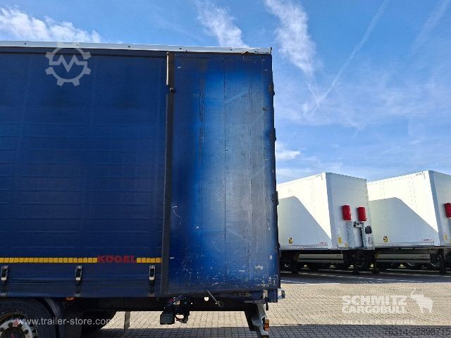 Otvorena poluprikolica sa ceradom Kögel Curtainsider Mega