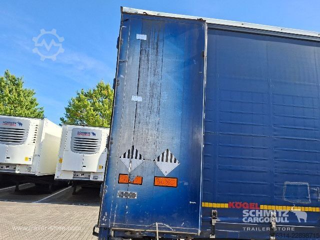 Otvorena poluprikolica sa ceradom Kögel Curtainsider Mega