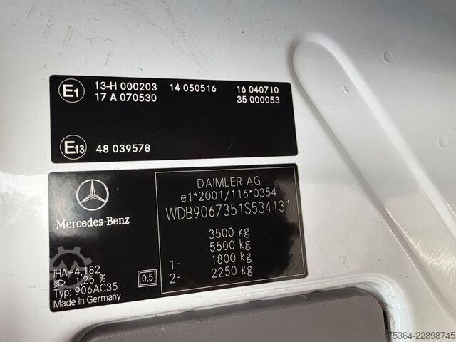Minibus MERCEDES-BENZ Sprinter 311 Cdi Maxi L3 Tribus 9 Sitze+Lift