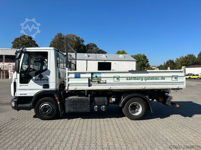 Driezijdige kipper bestelwagen IVECO EuroCargo 80-210 / Meiller + Hohe Bordwände