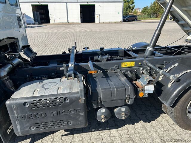 Driezijdige kipper bestelwagen IVECO EuroCargo 80-210 / Meiller + Hohe Bordwände