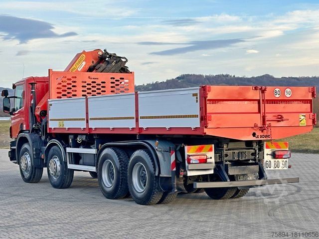 Sklápěcí vůz SCANIA P 400 Kipper 6,80 m * PK 33002-EH D + FUNK * 8x4