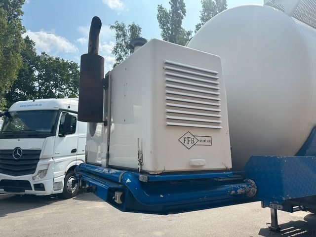Semiremorcă siloz FELDBINDER Kippsilo KIP 45.3 mit Kompressor und Hydraulik