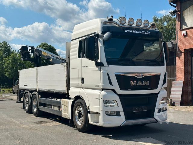 Autolaadkraan MAN TGX 26.520 Baustoff Palfinger PK20.501 Lenk