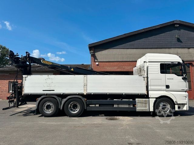 Kamyon üzerine monteli vinç MAN TGX 26.520 Baustoff Palfinger PK20.501 Lenk