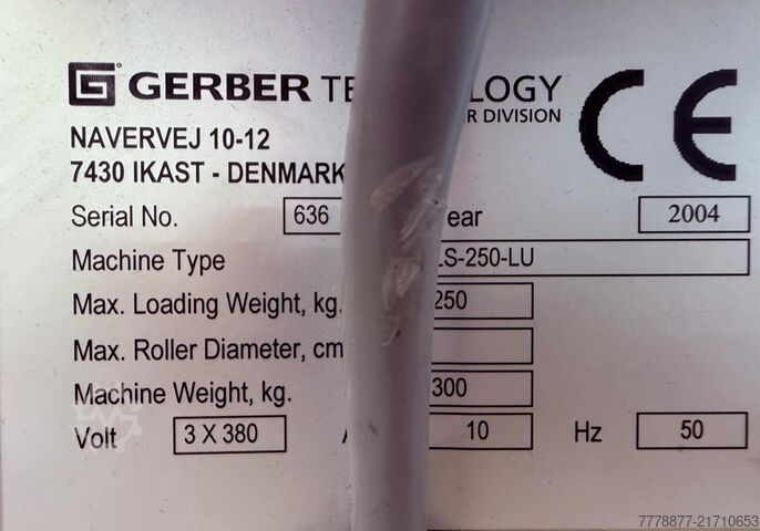 Fabric loading machine Gerber LS-250-LU Loader