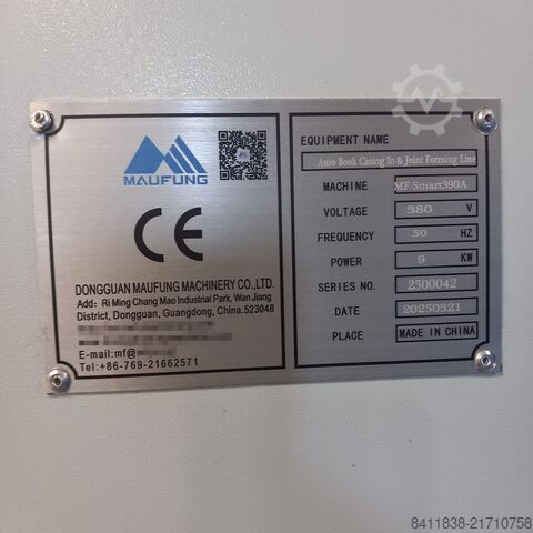 Mașină de legat cărți MAUFUNG MF-Smart390A