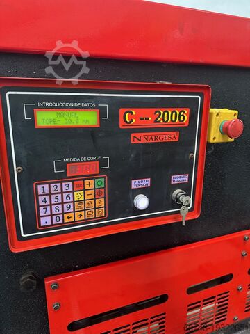 Hydraulische guillotineschaar Nargesa Cizalla Hidraulica 2mts x 6 mm