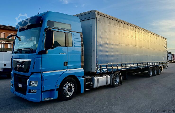 Tracteur routier volumétrique MAN TGX 18.480