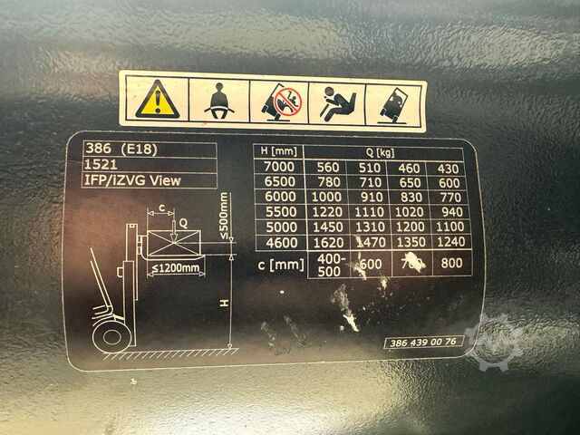 Baterija 06/2023, servis + UVV 07/2027 Linde E 18