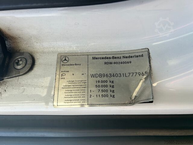 Standardni SZM Mercedes-Benz Actros 1840 LS StreamSpace / 906 dkm / Tacho V2...