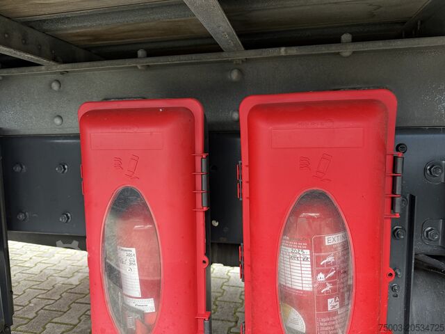 Platós teherautó Daf XF480 6X2*4 Kran Hiab X-HiDuo 188