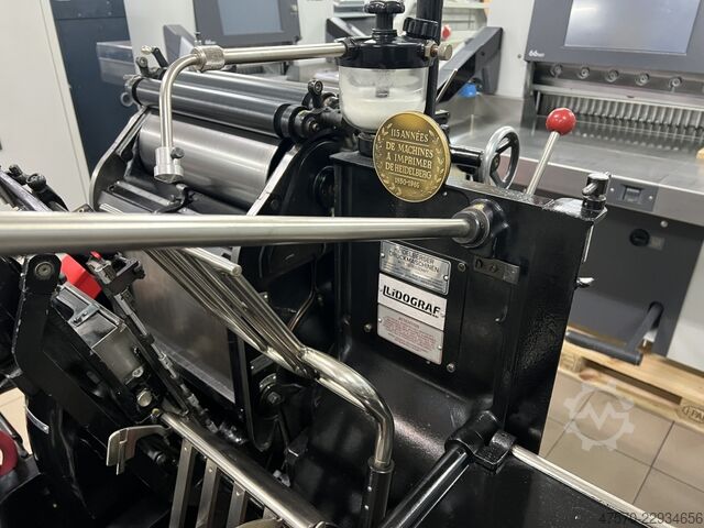 Μηχανή κοπής και εκτύπωσης Letterpress Heidelberg OHT „windmill” Letterpress