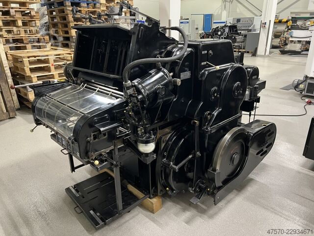 Αυτόματη κοπτική μηχανή μήτρας Heidelberg Cylinder KSB 40×57 Automatic die-cutter