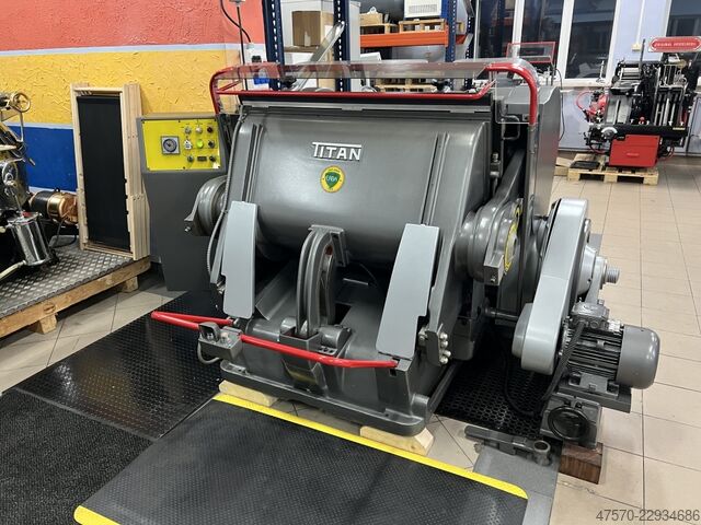 μηχανή κοπής, τίγκελ Erba Titan Model 3 die cutter Format: 830×1200