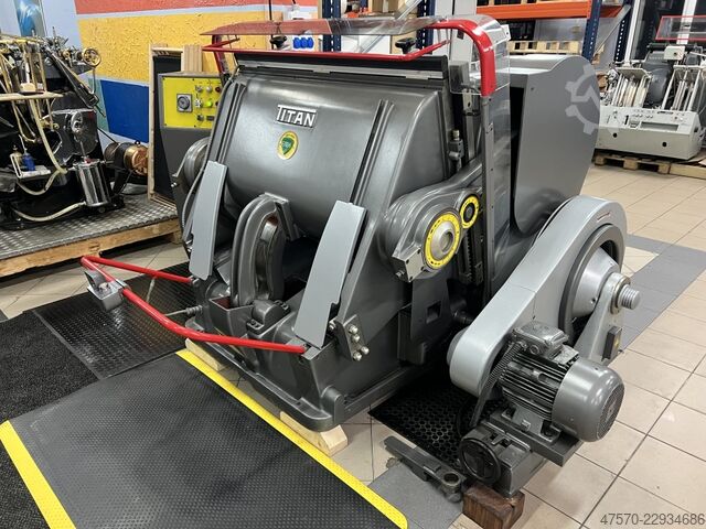 μηχανή κοπής, τίγκελ Erba Titan Model 3 die cutter Format: 830×1200