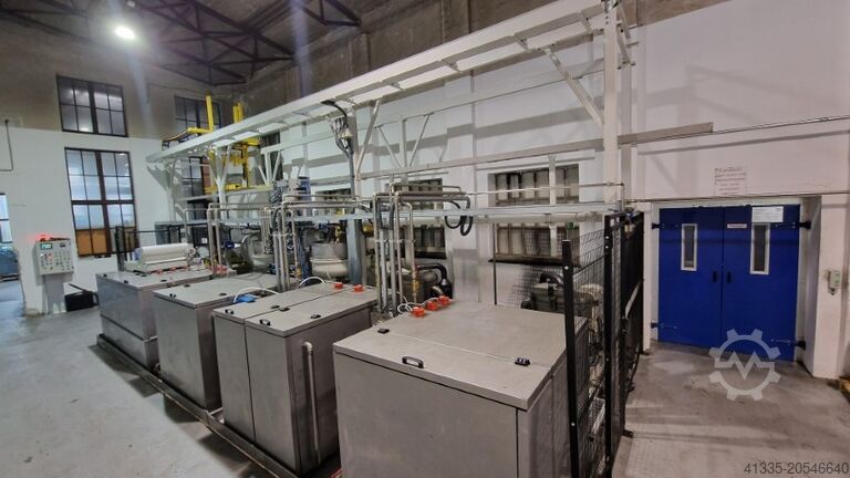 Rense-, polerings- og tørringsanlæg FORPLAN mod. 660