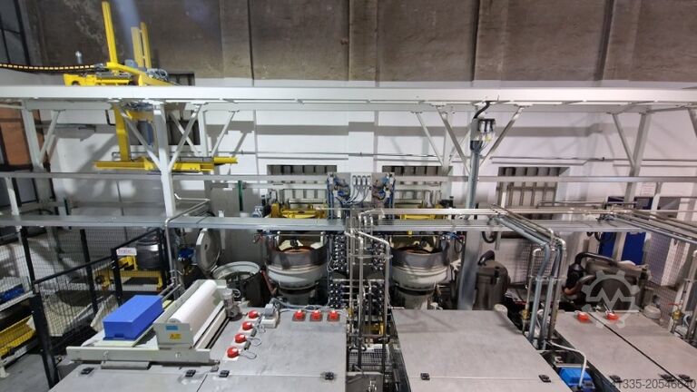 Rense-, polerings- og tørringsanlæg FORPLAN mod. 660