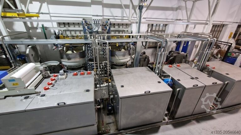 Rense-, polerings- og tørringsanlæg FORPLAN mod. 660