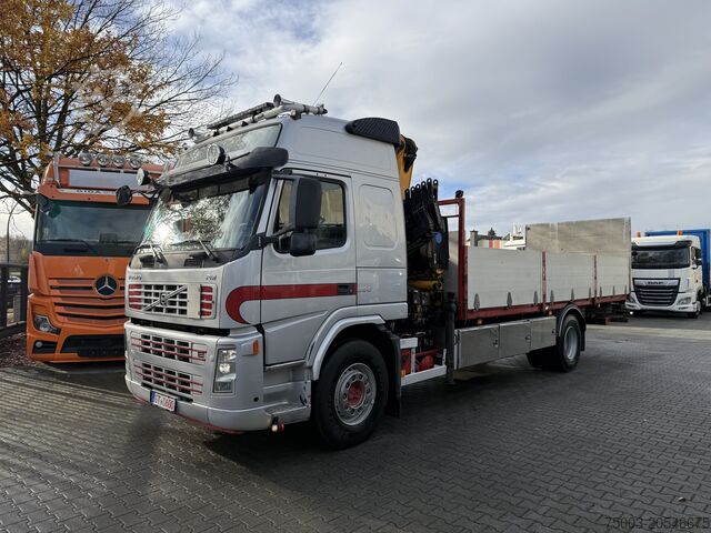 Camion cu platformă Volvo FM330 Kran Effer 165 bis 20 Meter