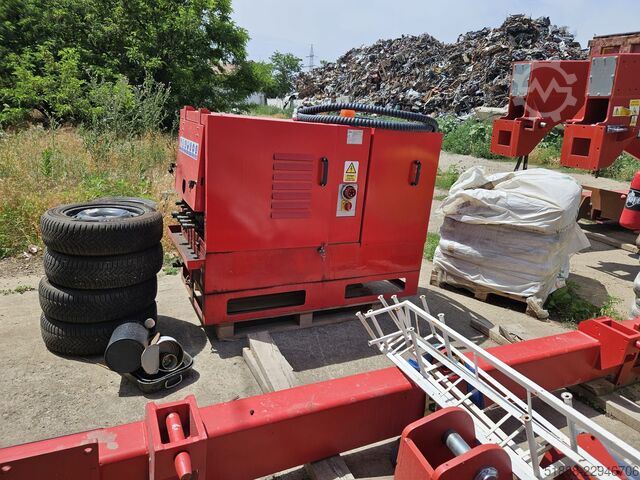 Impianto ribaltatore per container (tilter) A-WARD ECO SCRAPPA