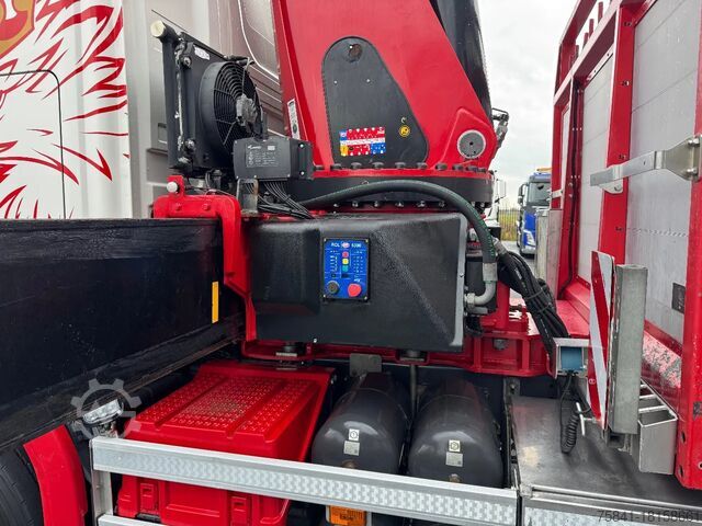 Vrachtwagen met kraan Scania R 500 8x4 HMF 5020-K6 + JIB FJ 1000-K5