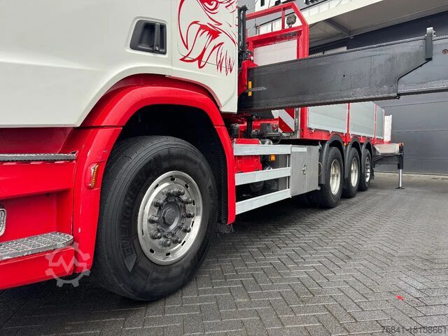 Vrachtwagen met kraan Scania R 500 8x4 HMF 5020-K6 + JIB FJ 1000-K5