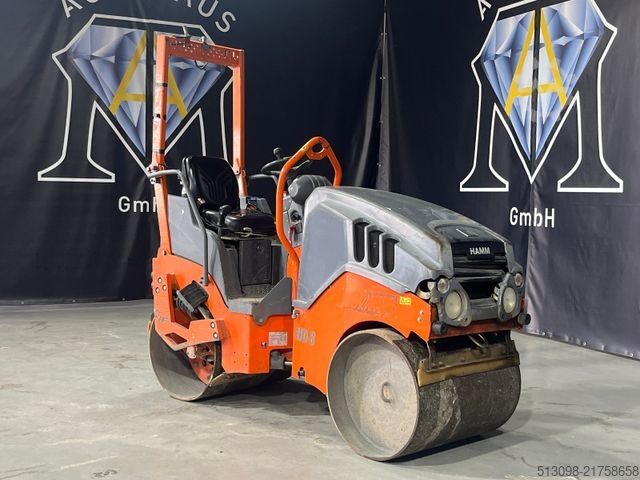 Rullo monotamburo HAMM TANDEM WALZE / ROLLER HD 8 VV KUBOTA KNICKGELENK