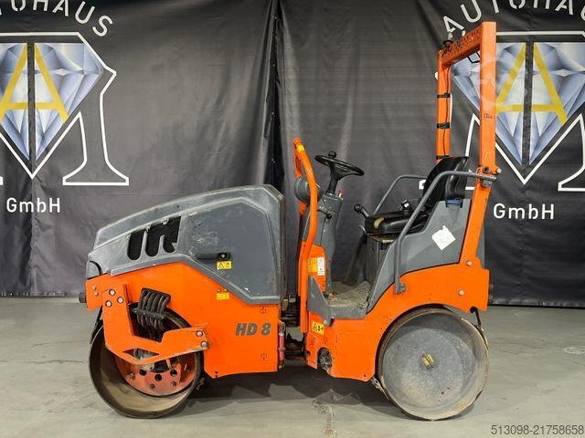 Rullo monotamburo HAMM TANDEM WALZE / ROLLER HD 8 VV KUBOTA KNICKGELENK